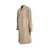 Cotton Trench Coat in Stone sold by MARAIS