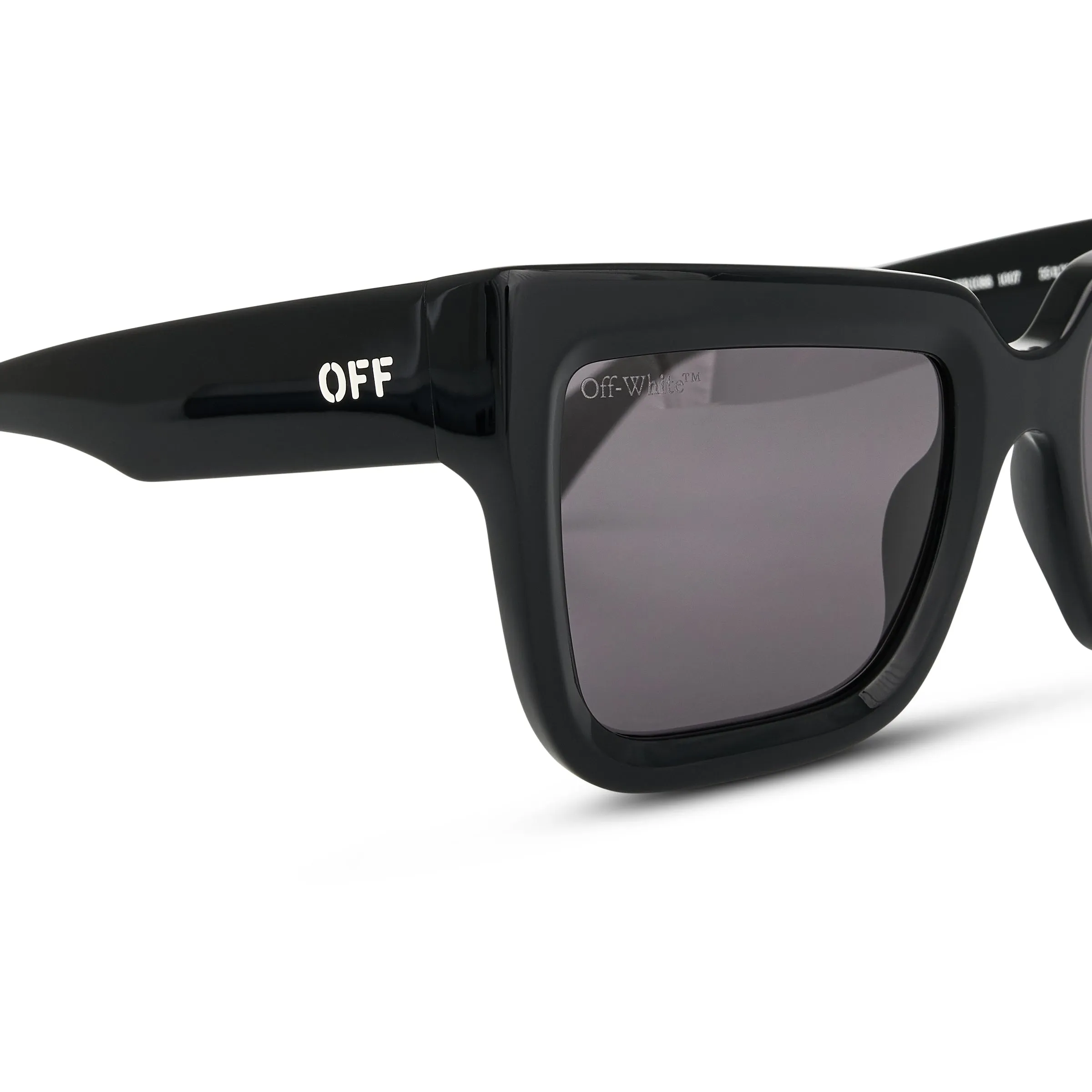 Firenze Sunglasses in Black /Dark Grey sold by MARAIS product image thumbnail 5