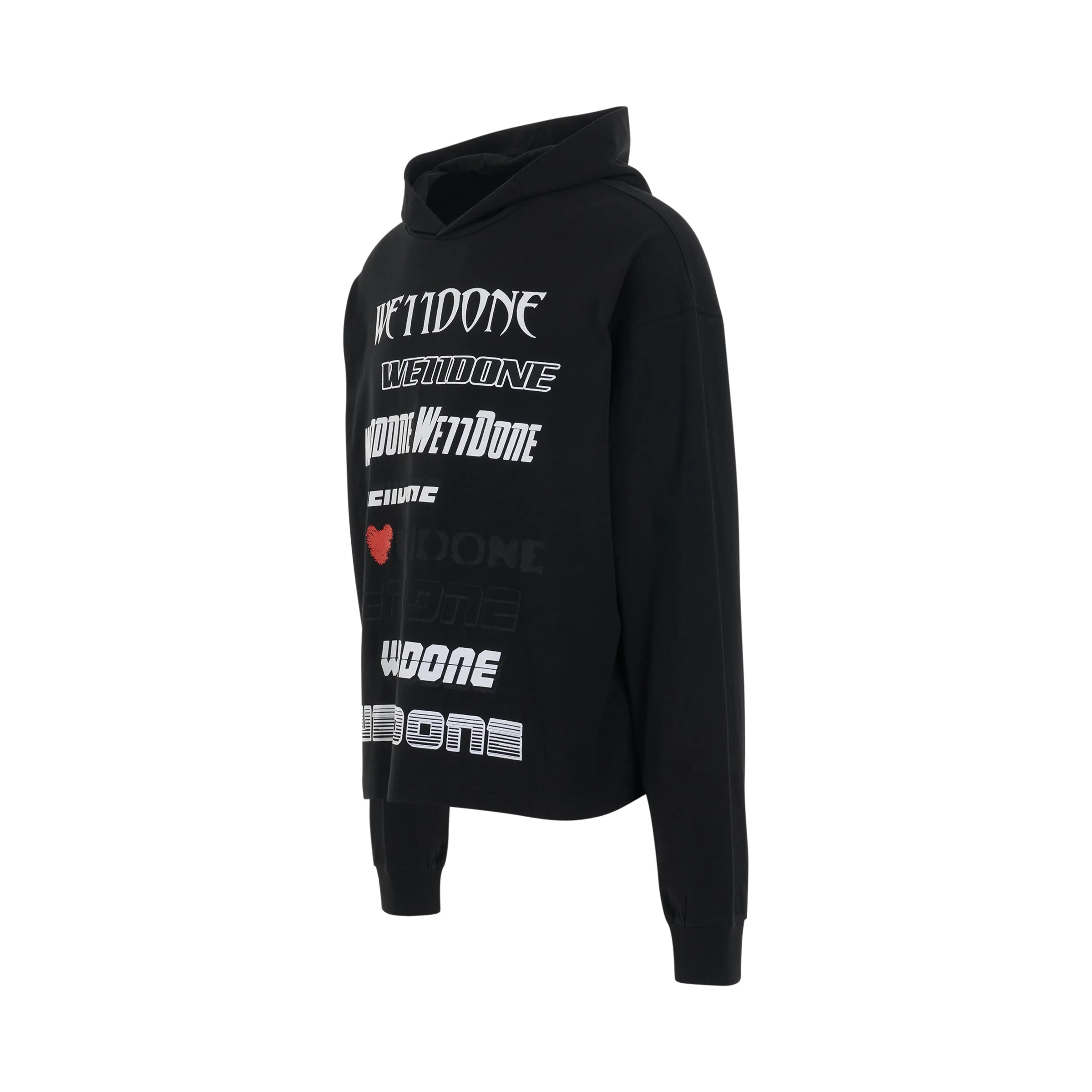 Love Logo Hoodie in Black sold by MARAIS product image thumbnail 2