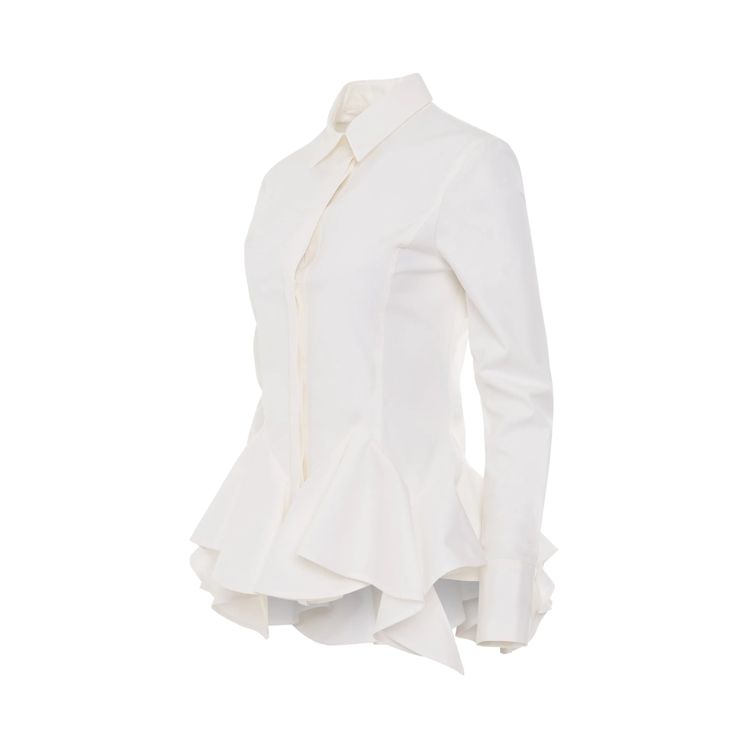 Structured Shirt in White sold by MARAIS product image thumbnail 2