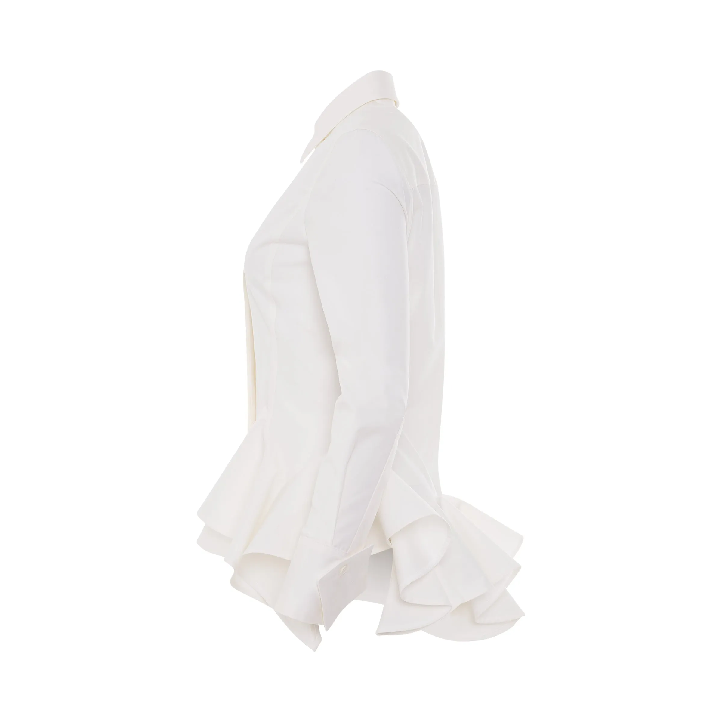 Structured Shirt in White sold by MARAIS product image thumbnail 3