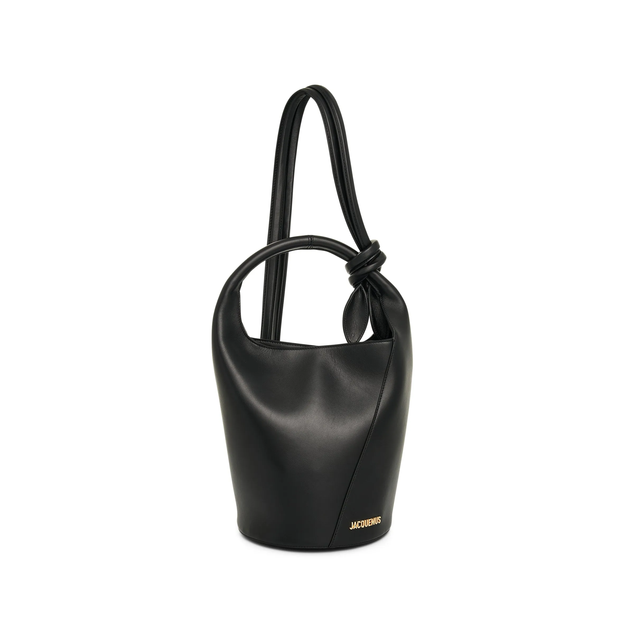 Le Petit Tourni Leather Bag in Black sold by MARAIS