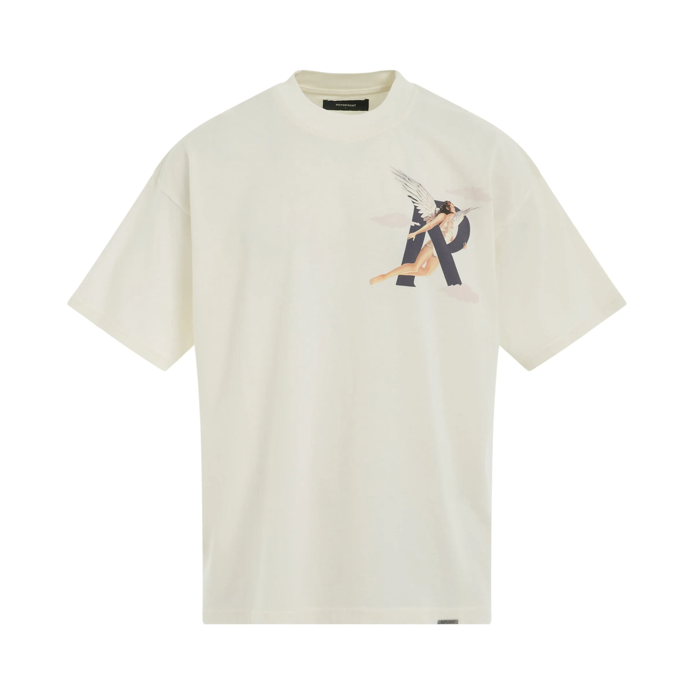 Storms in Heaven T-Shirt in Flat White sold by MARAIS