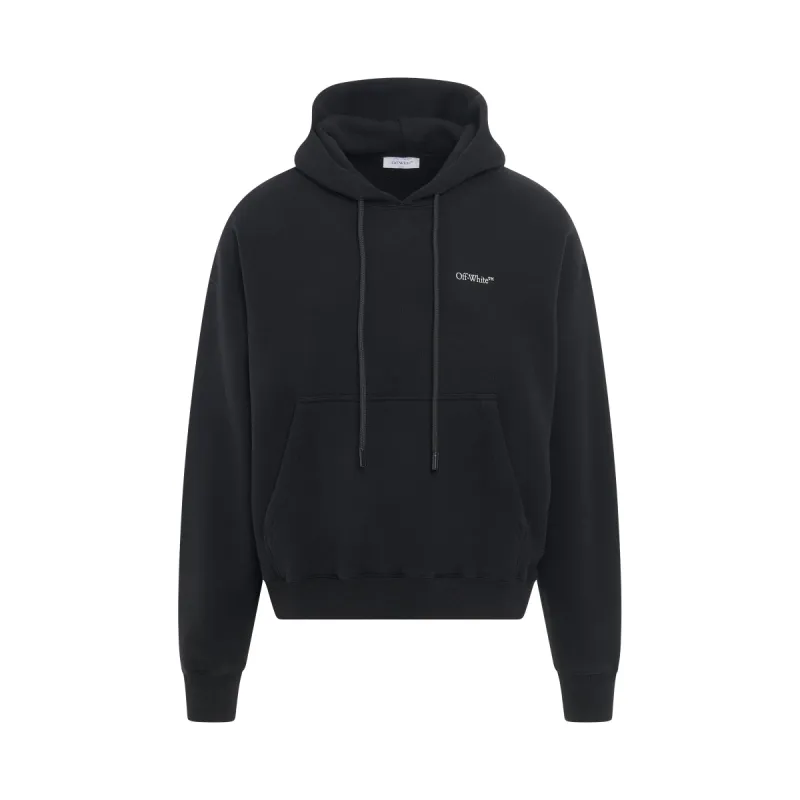 Scratch Tab Skate Fit Hoodie in Black sold by MARAIS