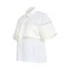 Cotton Jersey Rugby T-Shirt in White sold by MARAIS