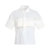 Cotton Jersey Rugby T-Shirt in White sold by MARAIS