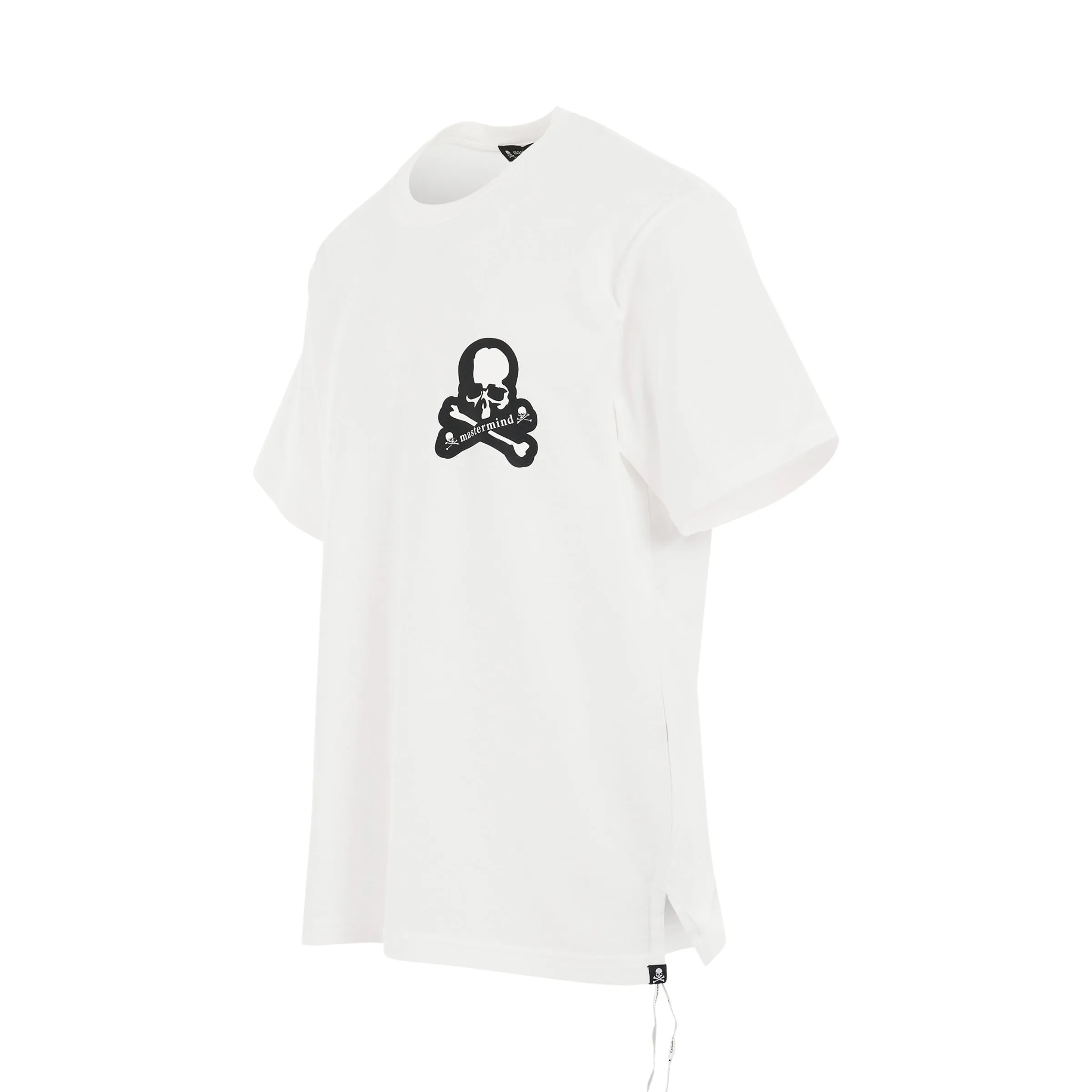Glow in the Dark Skull T-Shirt in White sold by MARAIS product image thumbnail 2