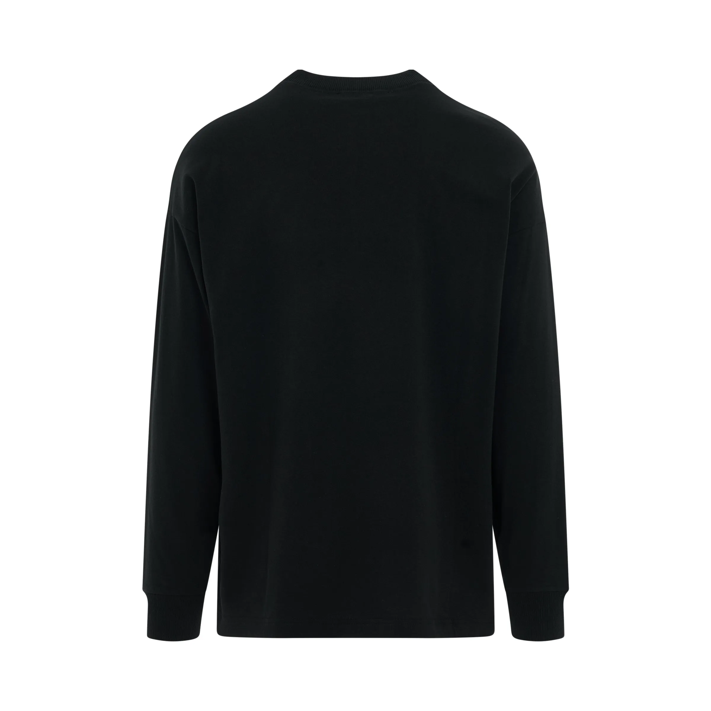 Visual L/S T-Shirt in Black sold by MARAIS product image thumbnail 4