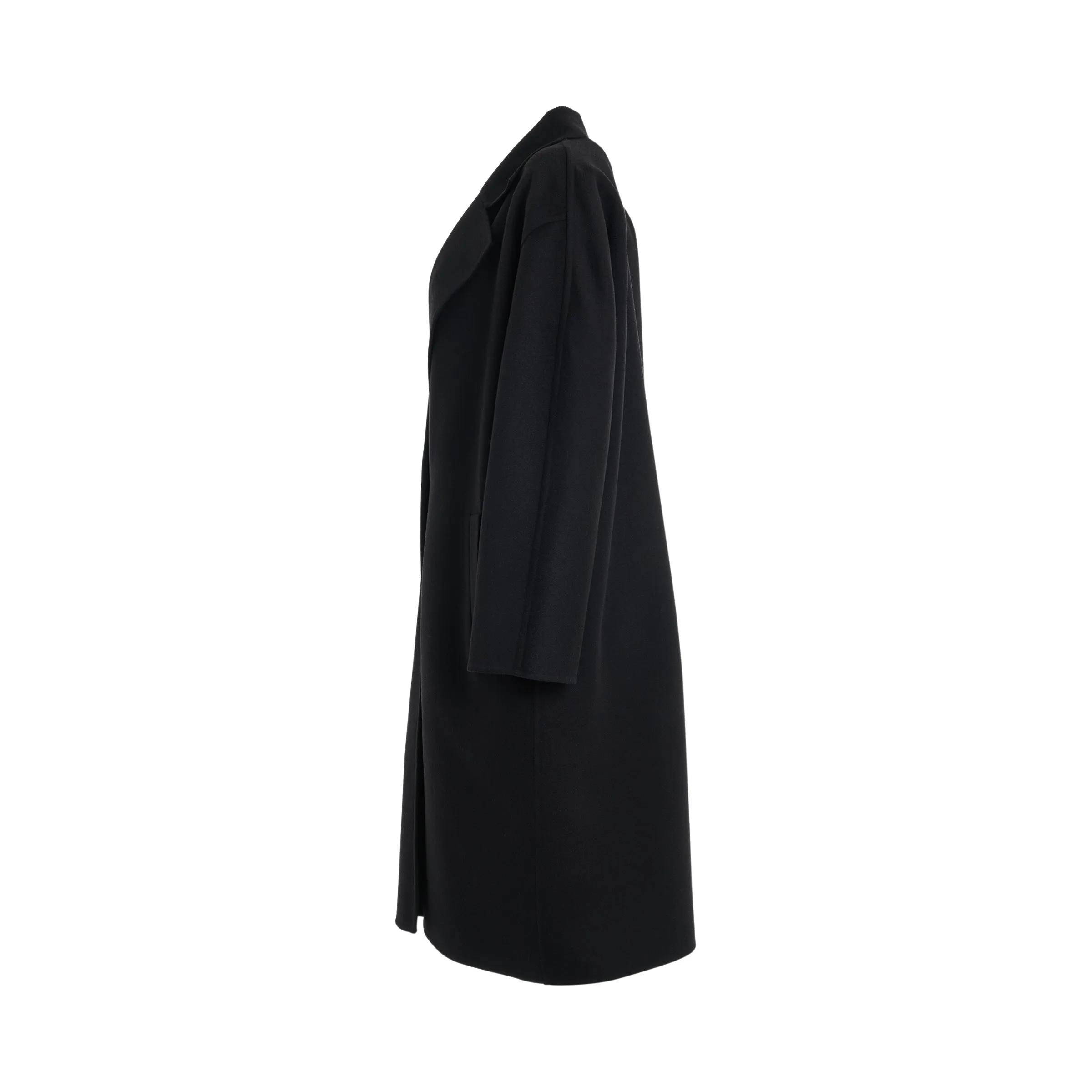 Single Breasted Coat in Black sold by MARAIS product image thumbnail 3