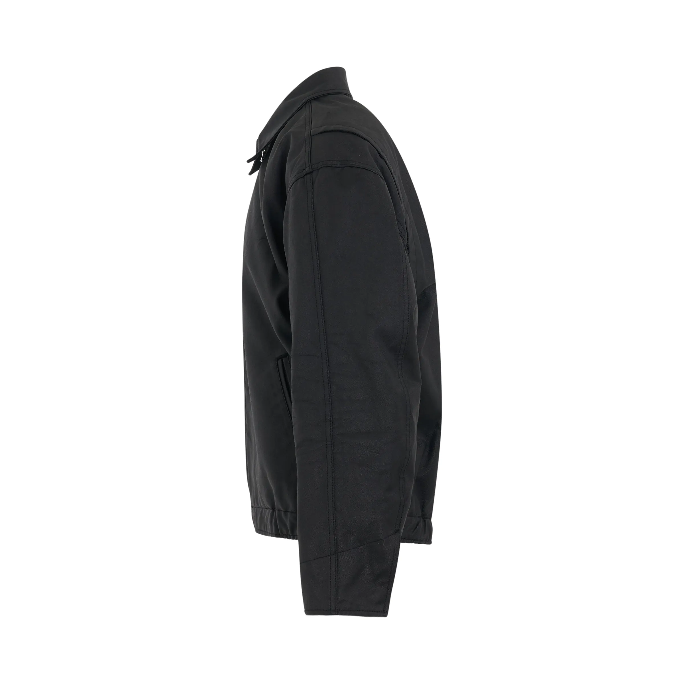 Washed Denim Work Jacket in Black sold by MARAIS product image thumbnail 3