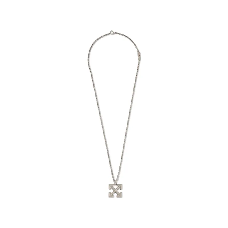 Arrows Motif Necklace in Silver sold by MARAIS