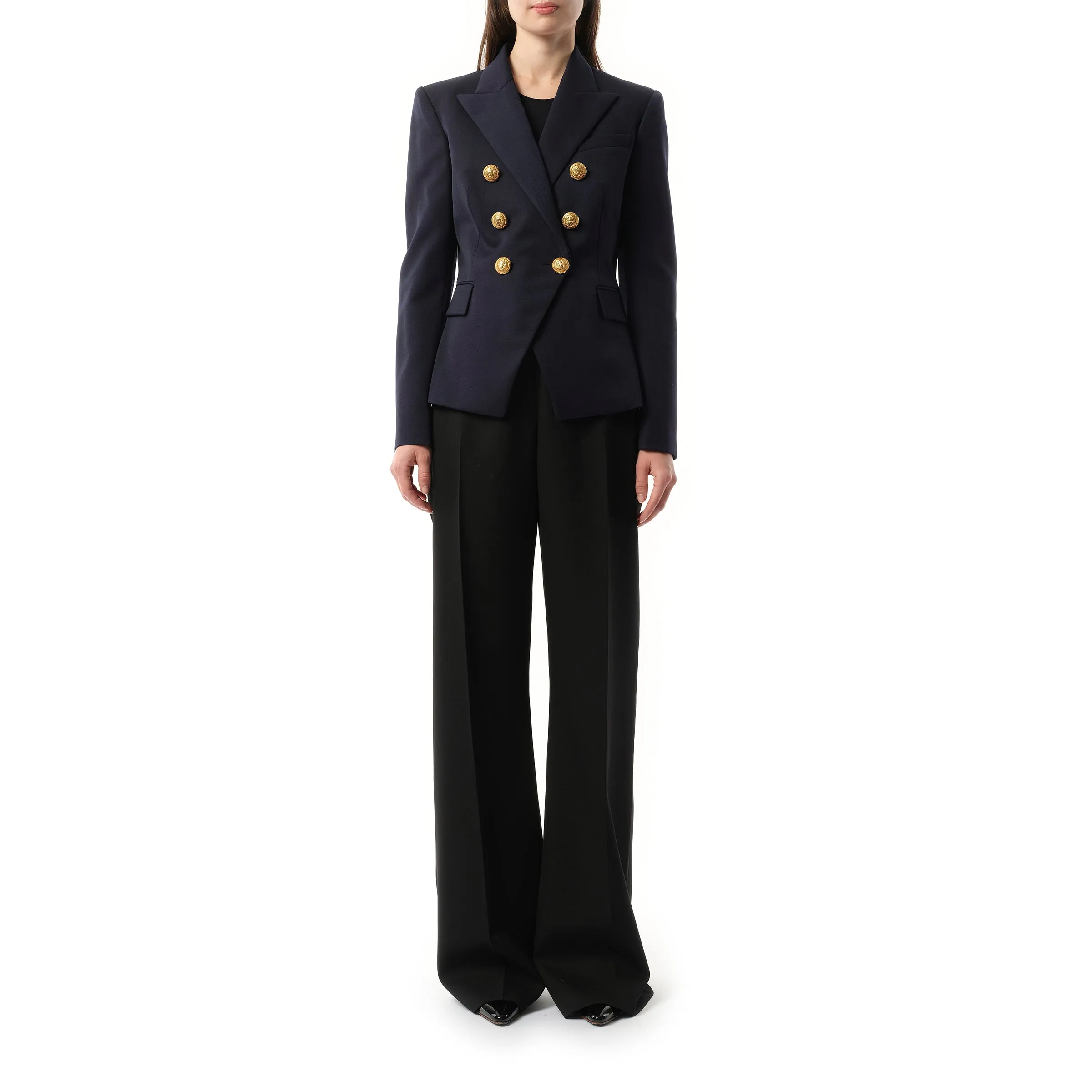 6 BTN Wool Jacket in Navy sold by MARAIS product image thumbnail 4
