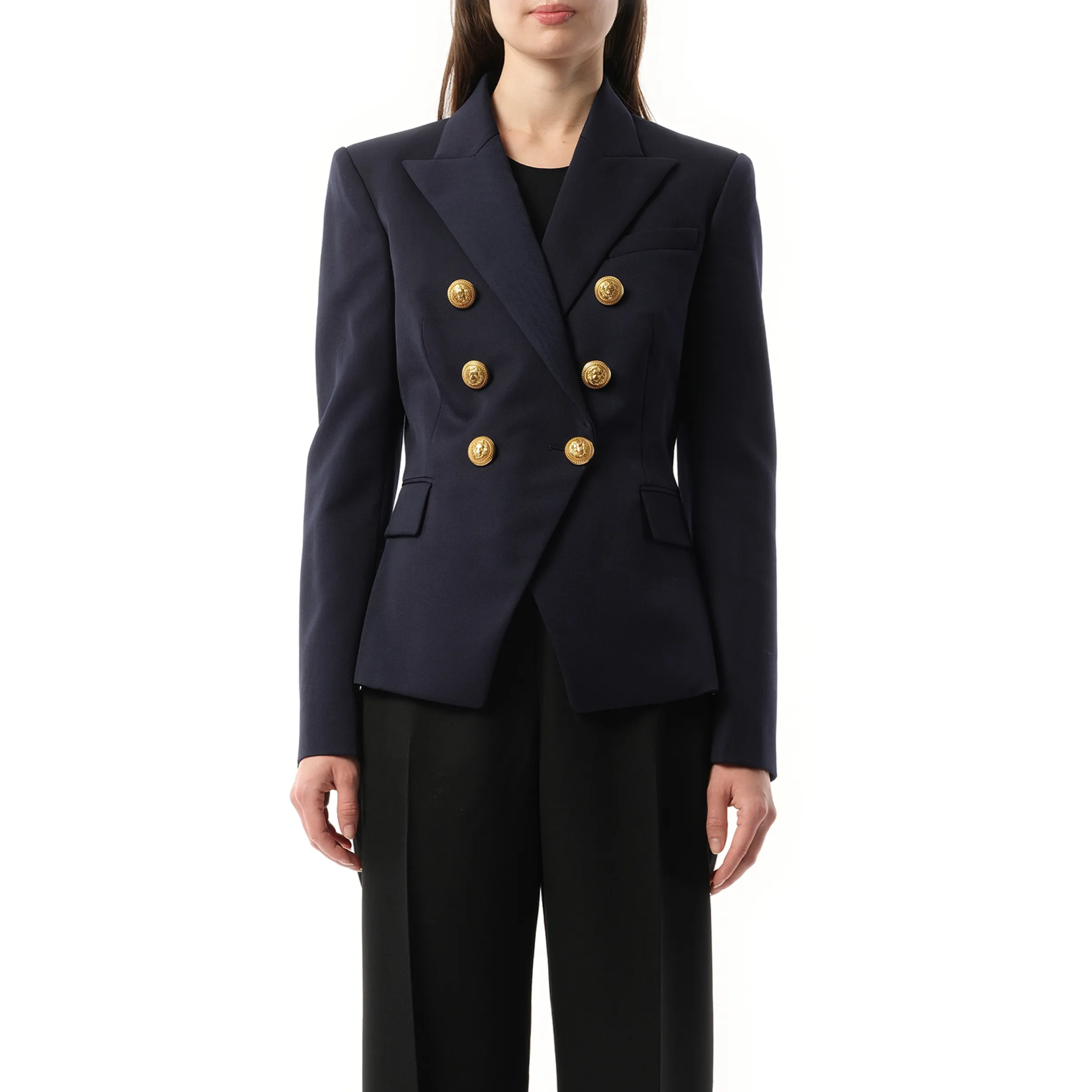 6 BTN Wool Jacket in Navy sold by MARAIS