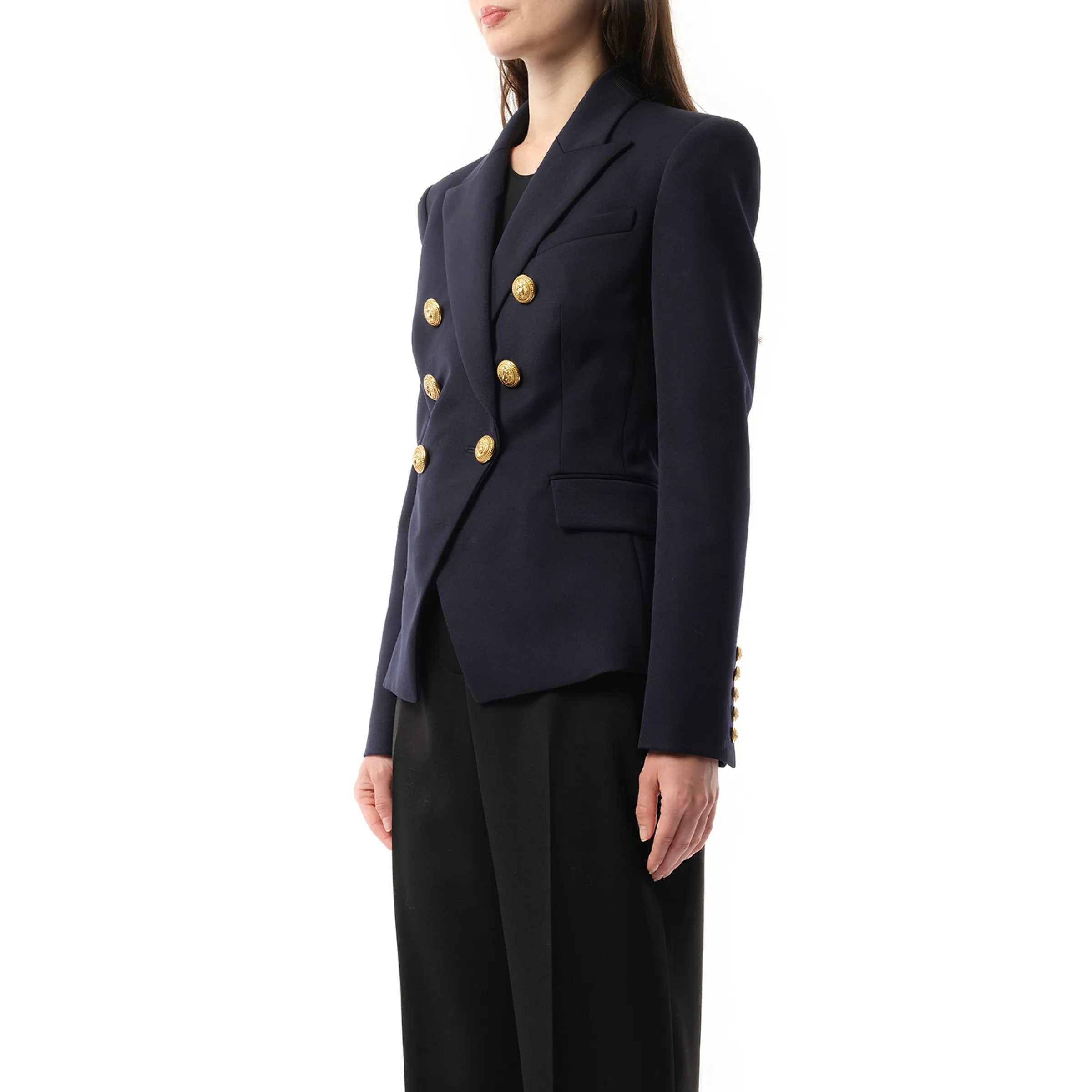 6 BTN Wool Jacket in Navy sold by MARAIS product image thumbnail 5