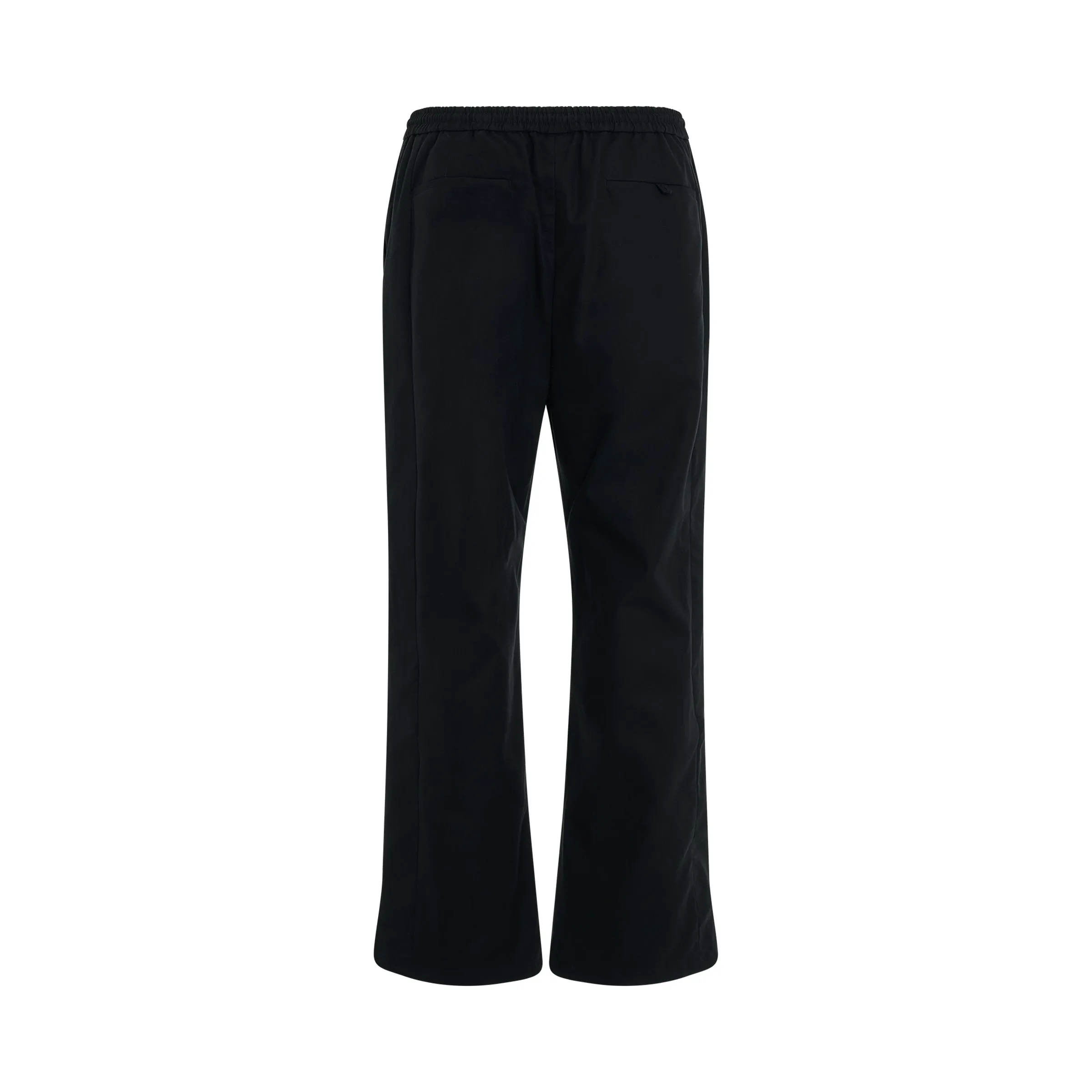 Loose Fit Ventile Cotton Pants in Black sold by MARAIS product image thumbnail 4