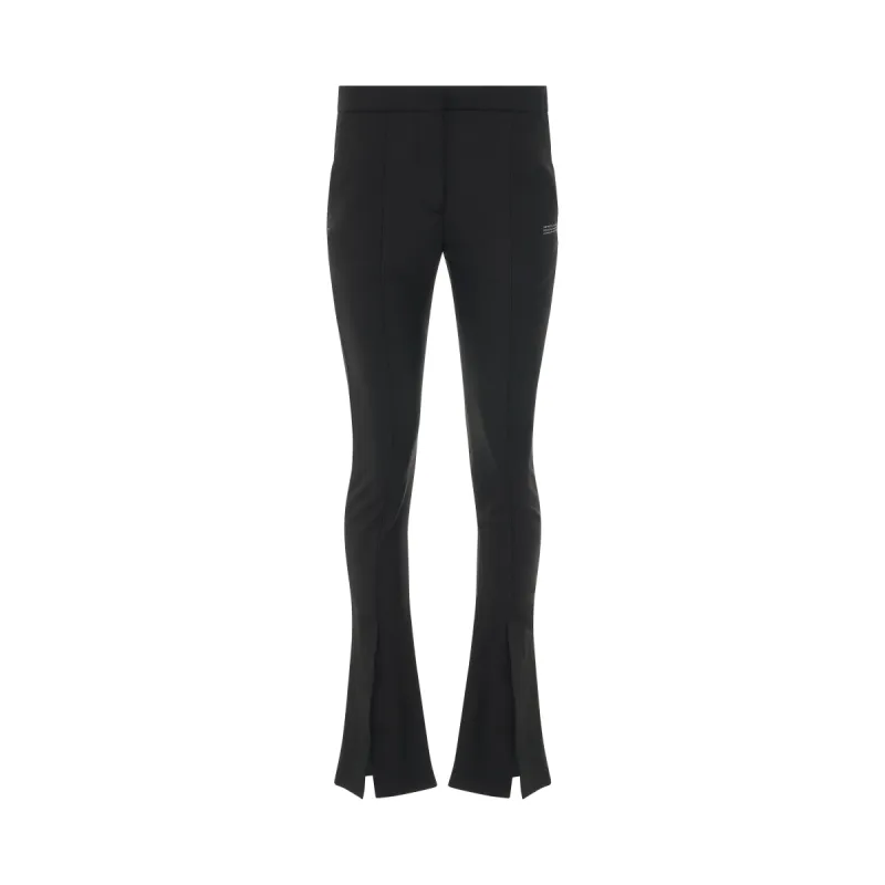 Corporate Tailored Pant in Black/White sold by MARAIS