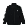 Invisible Track Jacket in Black sold by MARAIS
