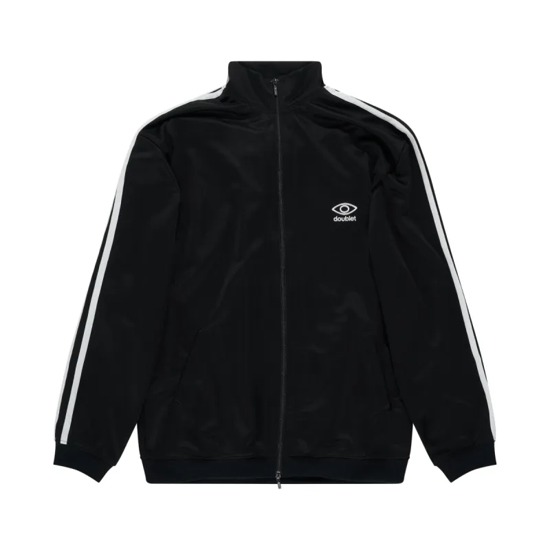 Invisible Track Jacket in Black sold by MARAIS