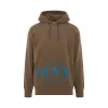 2X Logo Hoodie in Tan sold by MARAIS