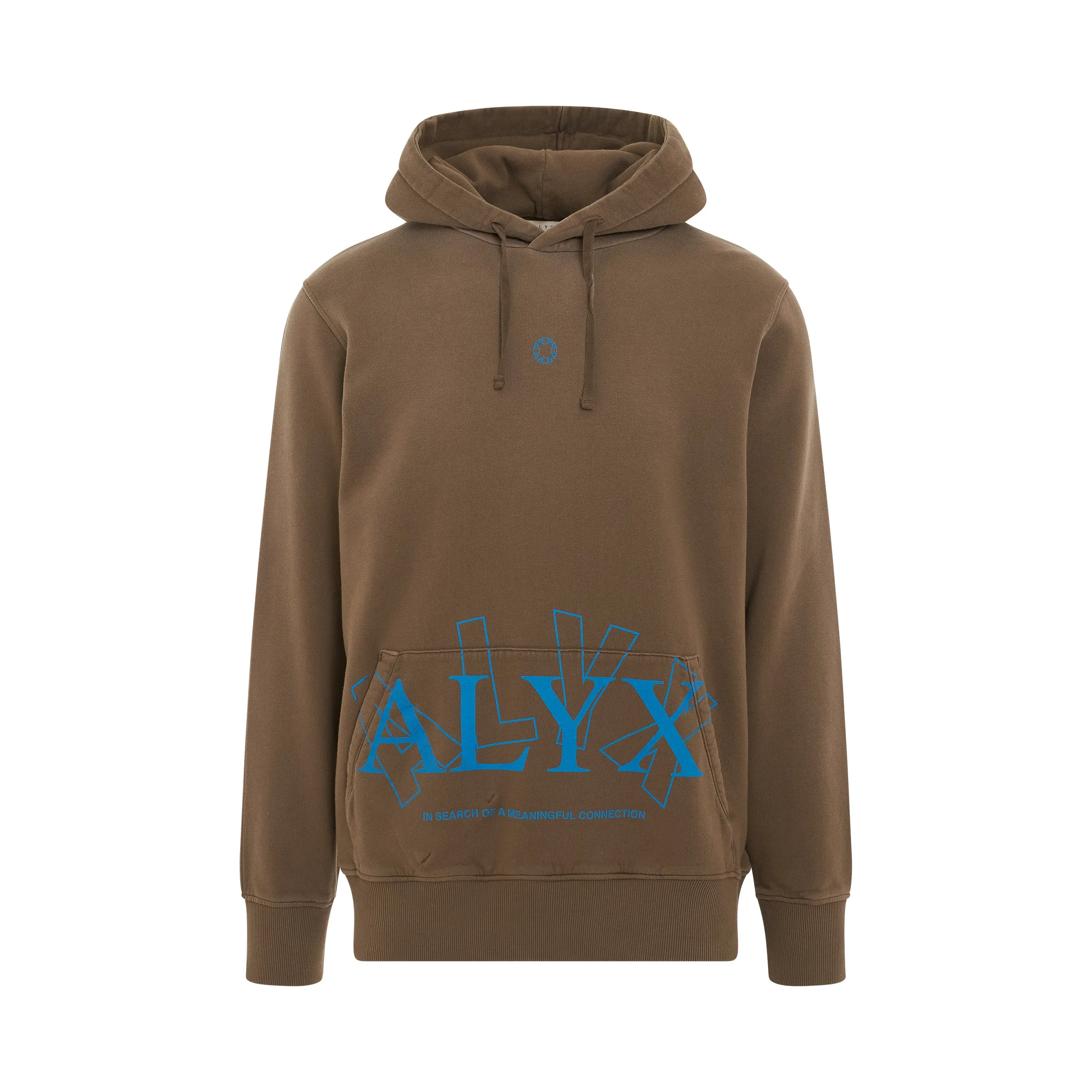2X Logo Hoodie in Tan sold by MARAIS