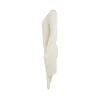 Viscose Crepe Draped Mini Dress in White sold by MARAIS