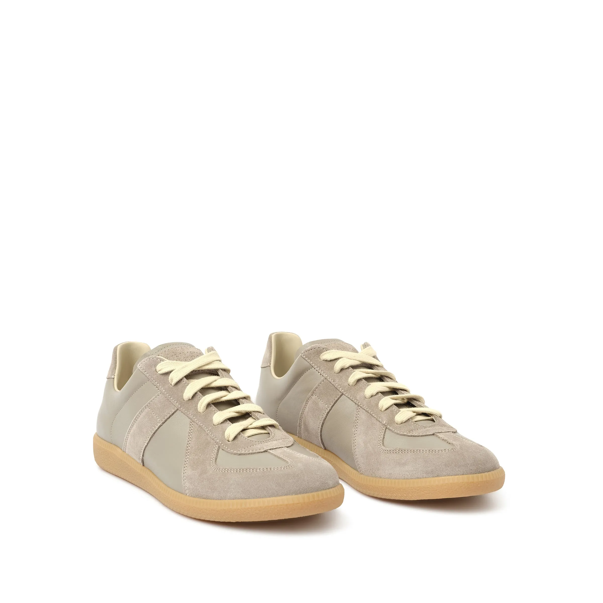 Replica Leather Sneaker in Birdy sold by MARAIS product image thumbnail 2
