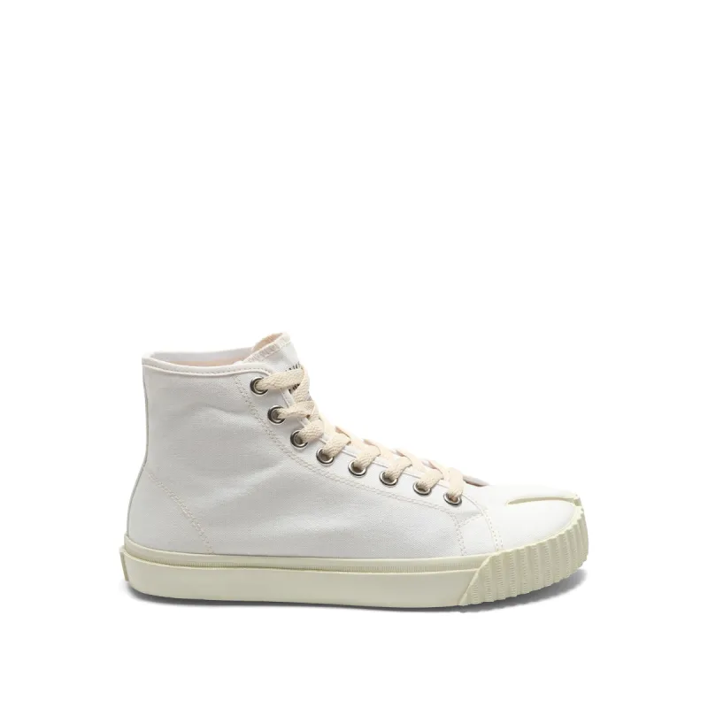 Tabi High Sneaker in White sold by MARAIS