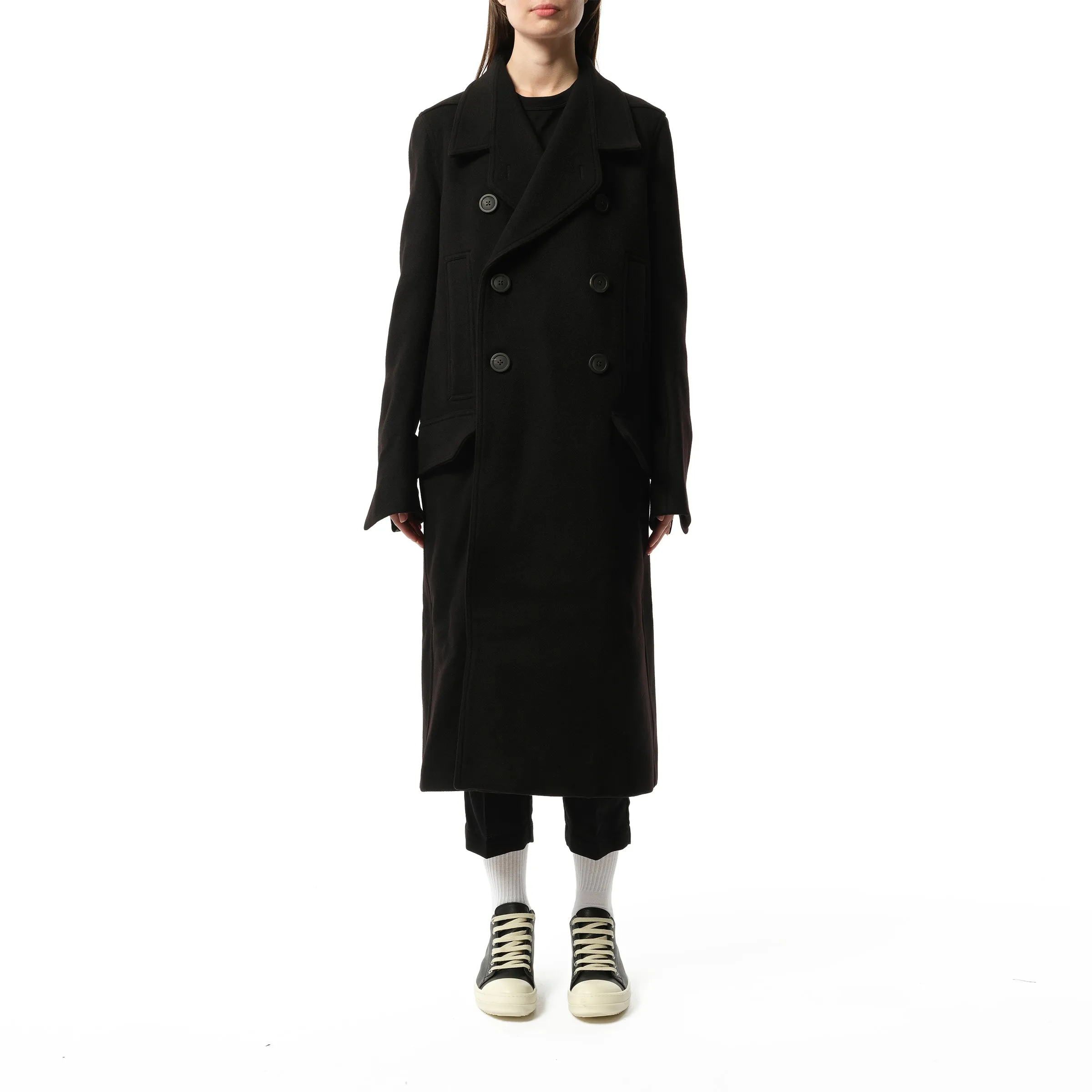 Officer Coat in Black sold by MARAIS product image thumbnail 4