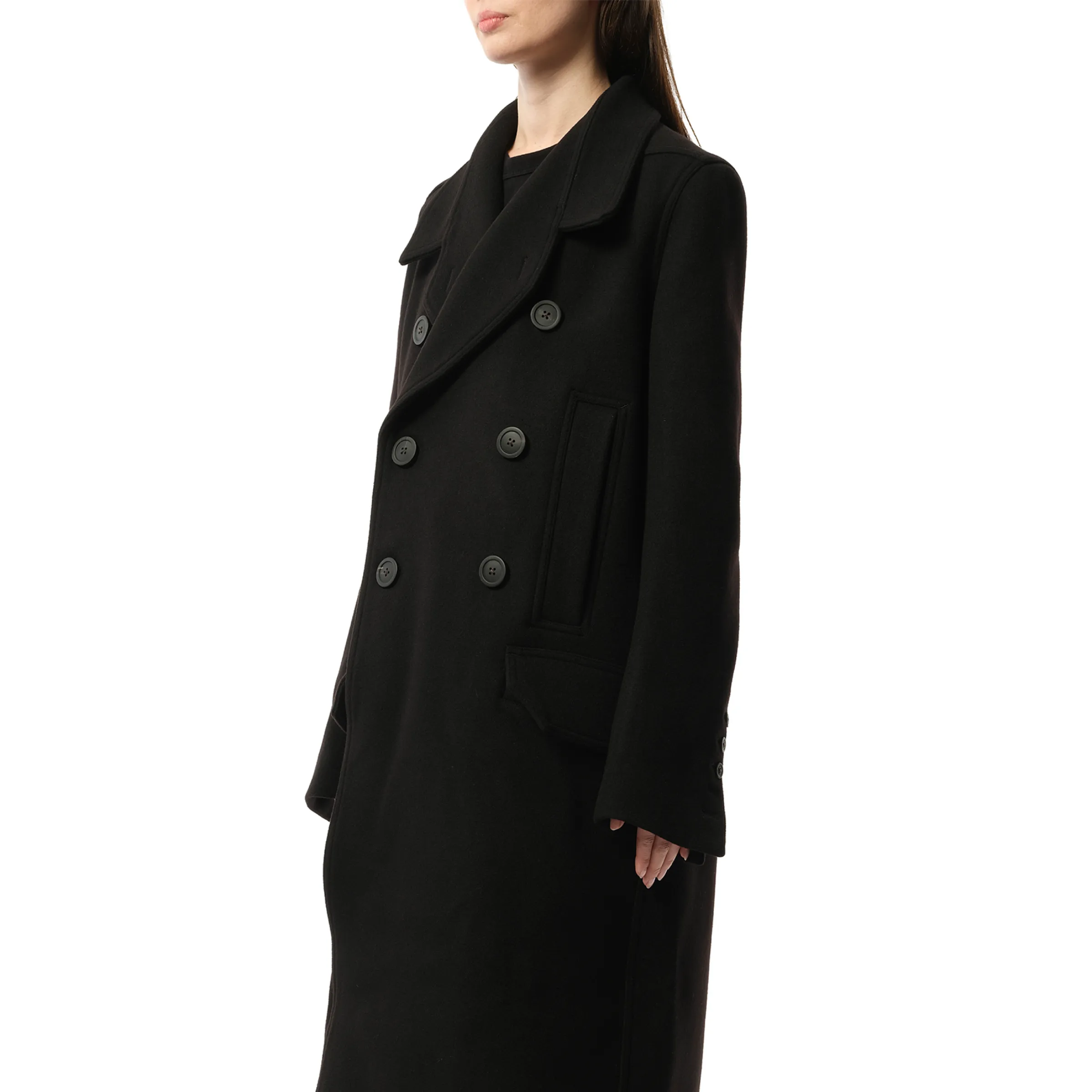 Officer Coat in Black sold by MARAIS product image thumbnail 5