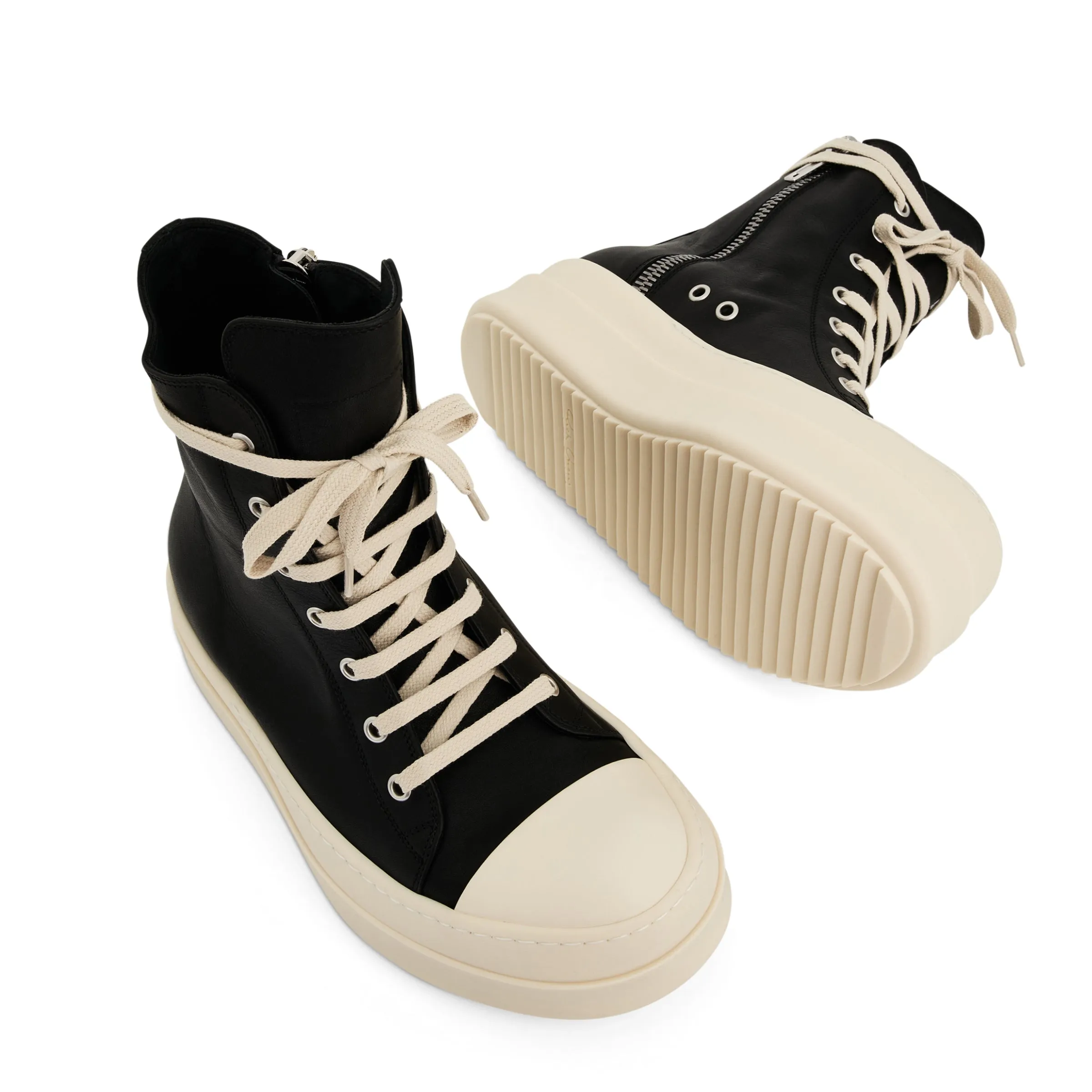 Women Mega Bumper Sneaker in Black/Milk sold by MARAIS product image thumbnail 4