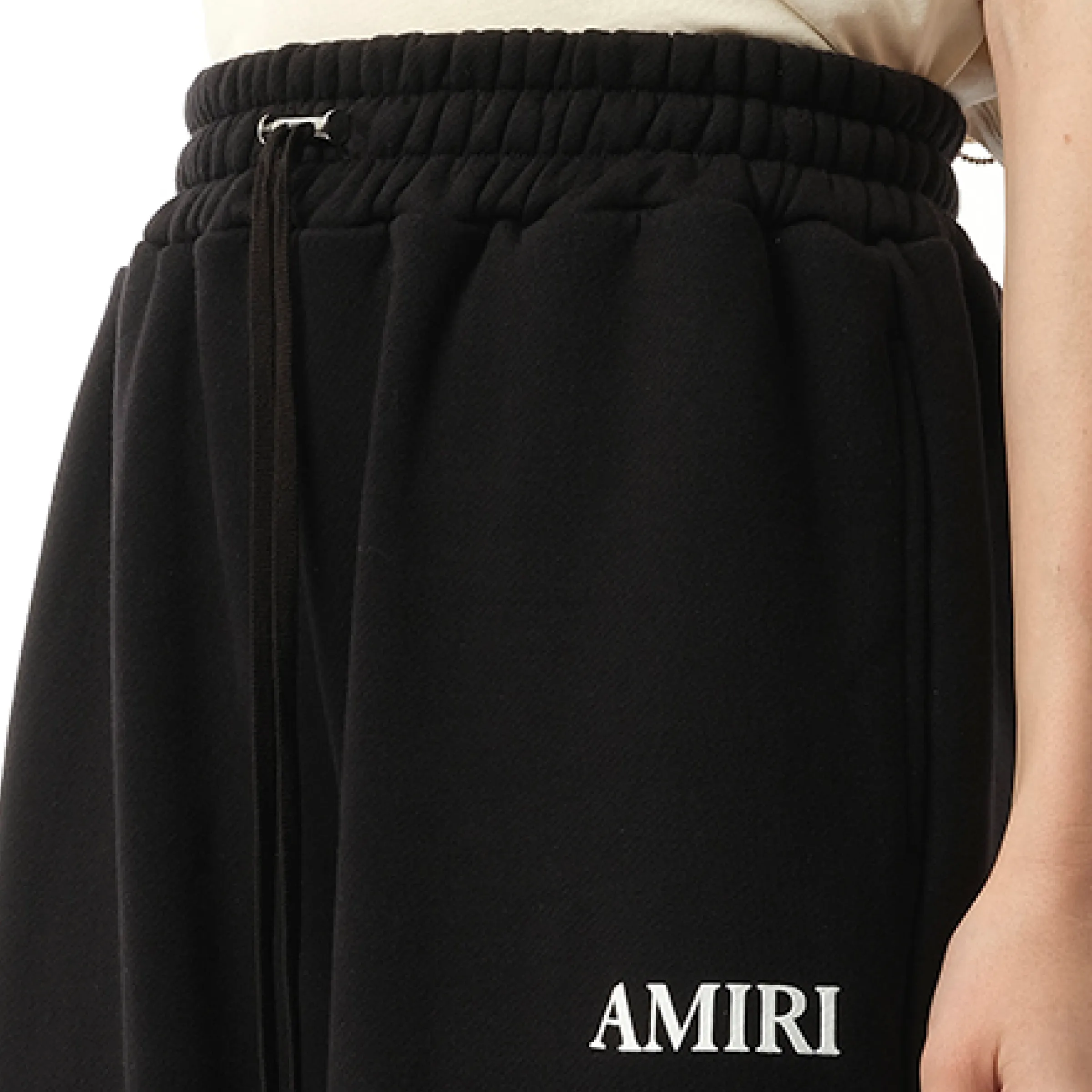 Core logo Flare Sweatpant in Black sold by MARAIS product image thumbnail 3