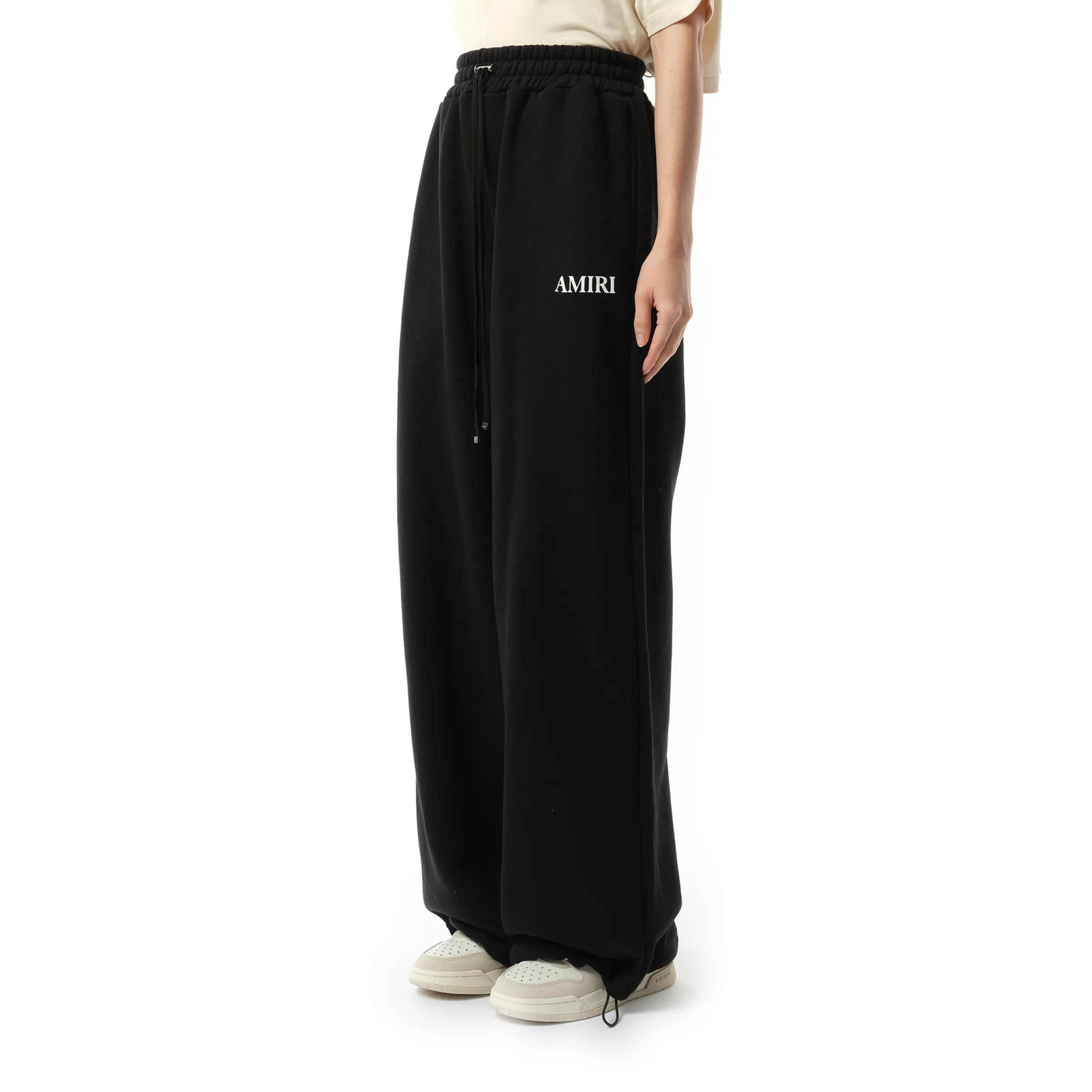 Core logo Flare Sweatpant in Black sold by MARAIS product image thumbnail 5