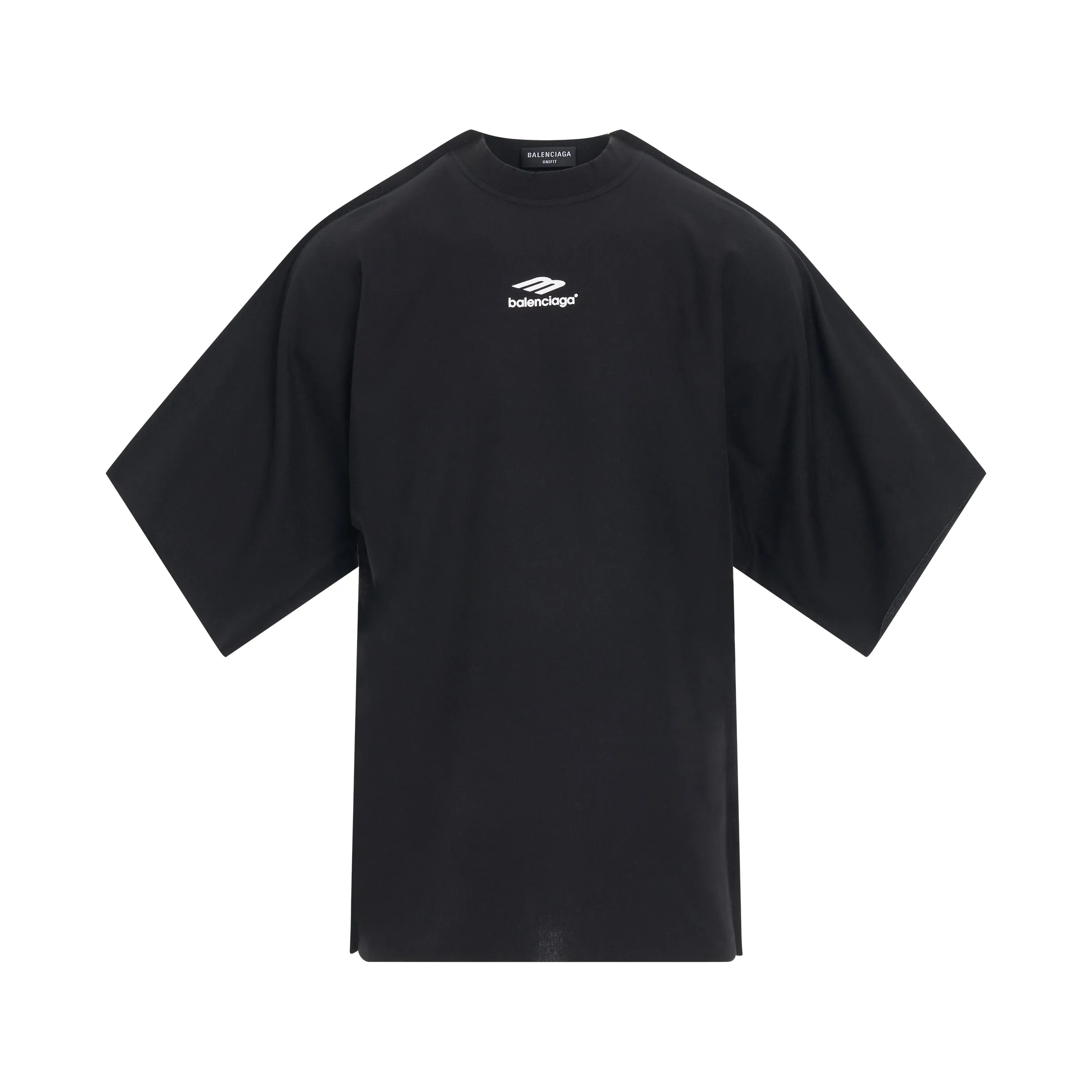 3B Sports Icon Flat Oversized T-Shirt in Black sold by MARAIS