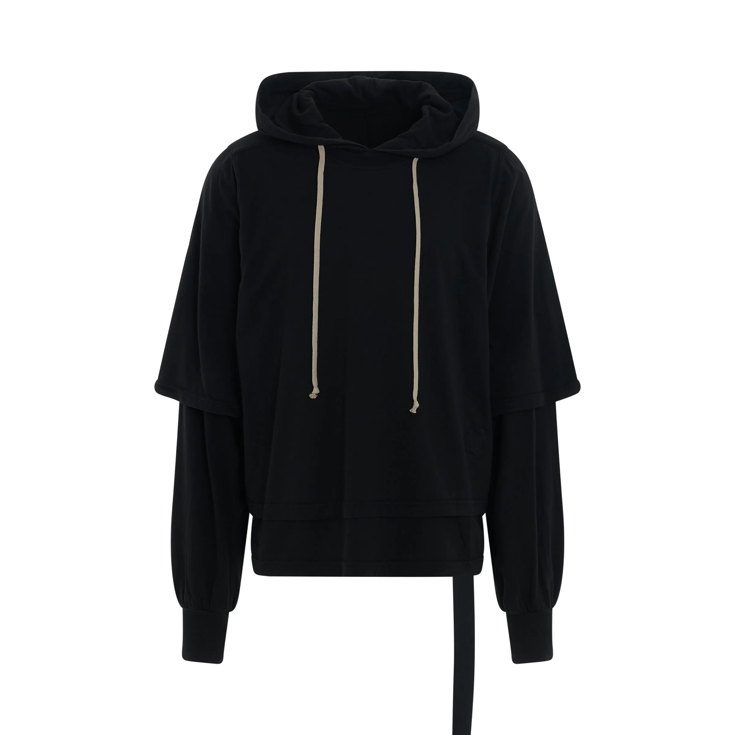 DKRSHDW Hustler Knit Hoodie T-Shirt in Black sold by MARAIS