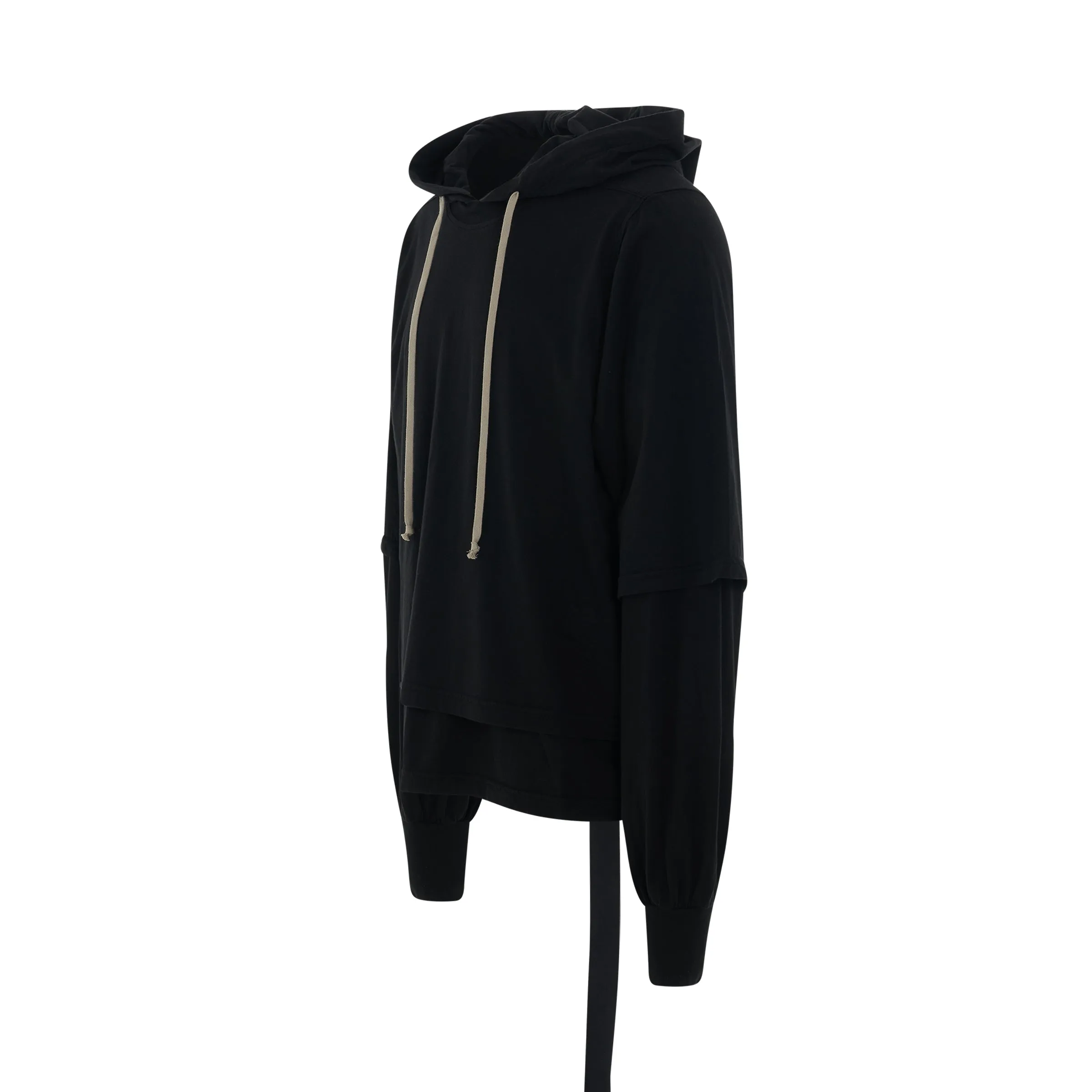 DKRSHDW Hustler Knit Hoodie T-Shirt in Black sold by MARAIS product image thumbnail 2