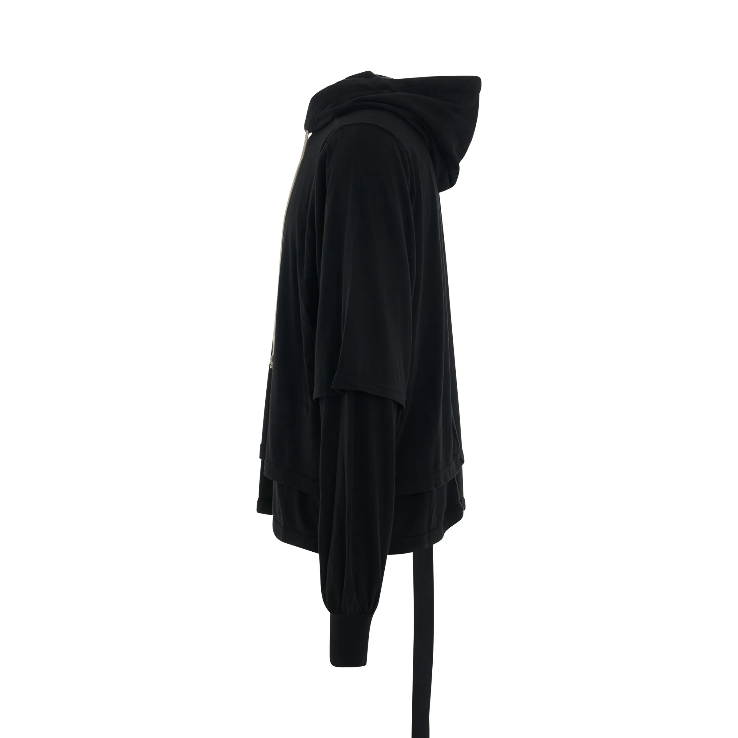 DKRSHDW Hustler Knit Hoodie T-Shirt in Black sold by MARAIS product image thumbnail 3