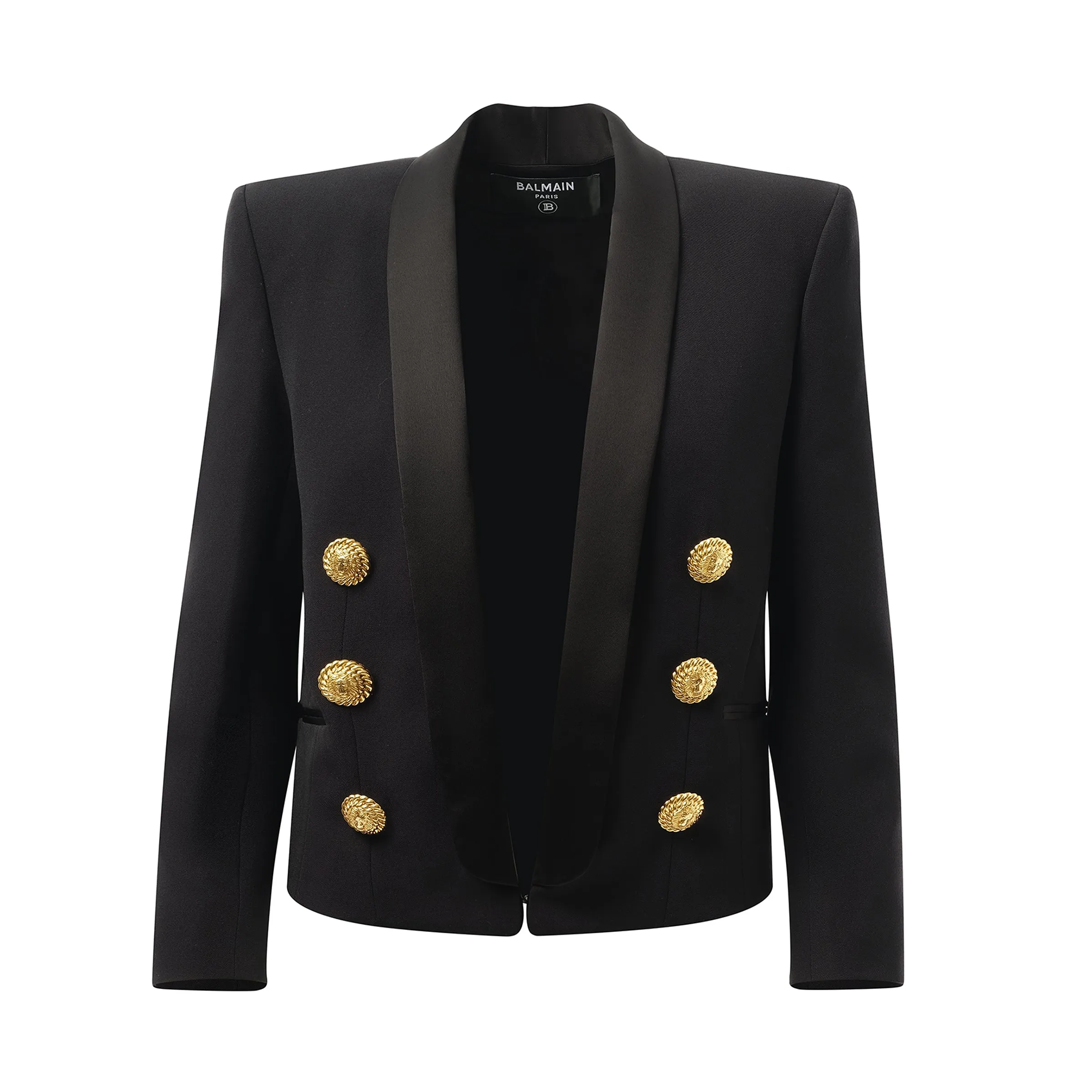 6 BTN Satin GDP Jacket in Black sold by MARAIS product image thumbnail 2