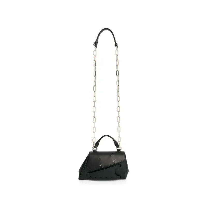 Micro Snatched Asymmetric Bag in Black sold by MARAIS