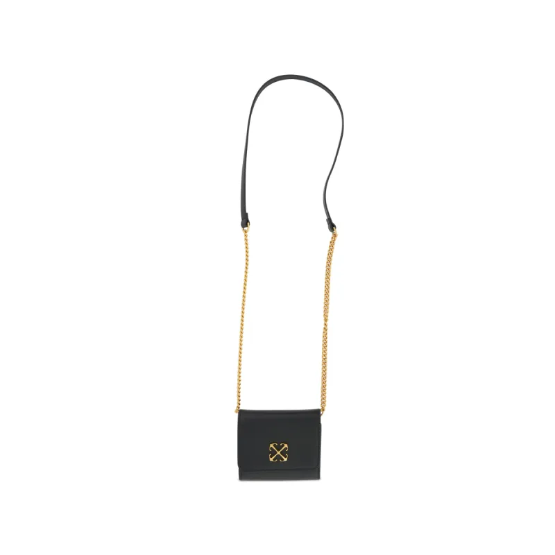 Jitney Vanity Wallet On Chain in Black sold by MARAIS