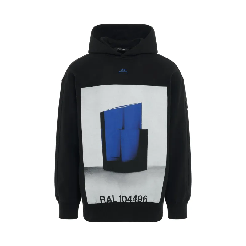 Monograph Hoodie in Black sold by MARAIS