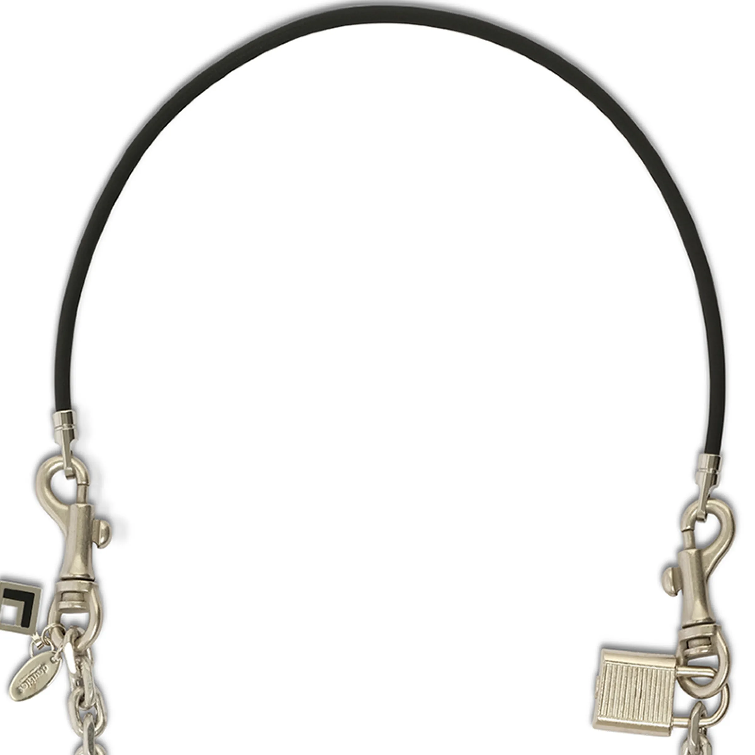 Magnetic Chain Necklace in Silver sold by MARAIS product image thumbnail 2