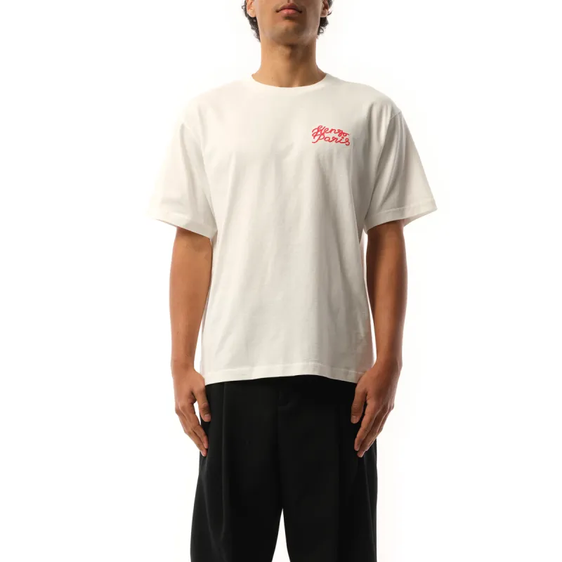 CVD Oversize T-Shirt in White sold by MARAIS