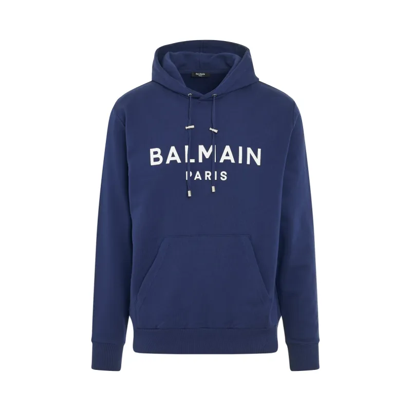 Classic Logo Hoodie in Navy sold by MARAIS