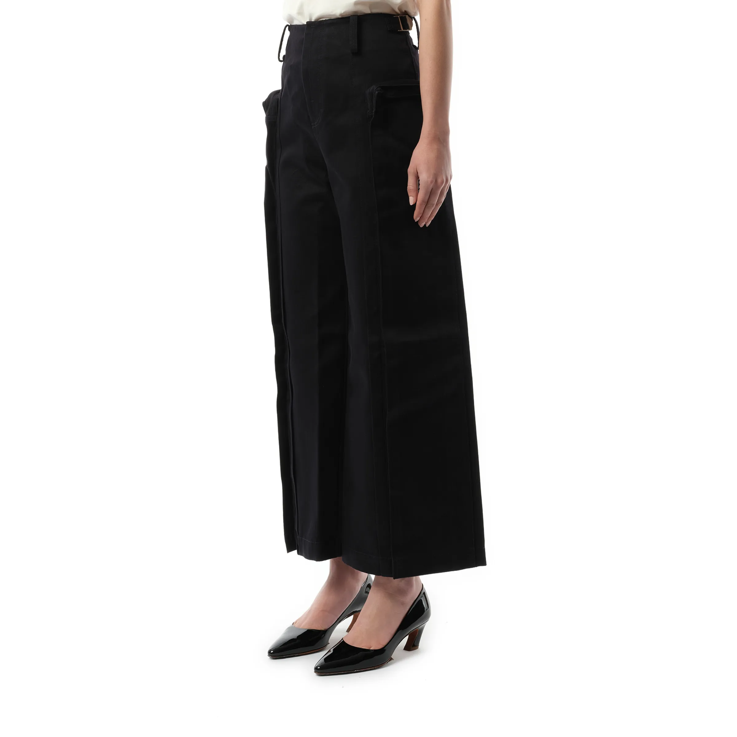 Oversized Cargo Pants in Black sold by MARAIS product image thumbnail 5