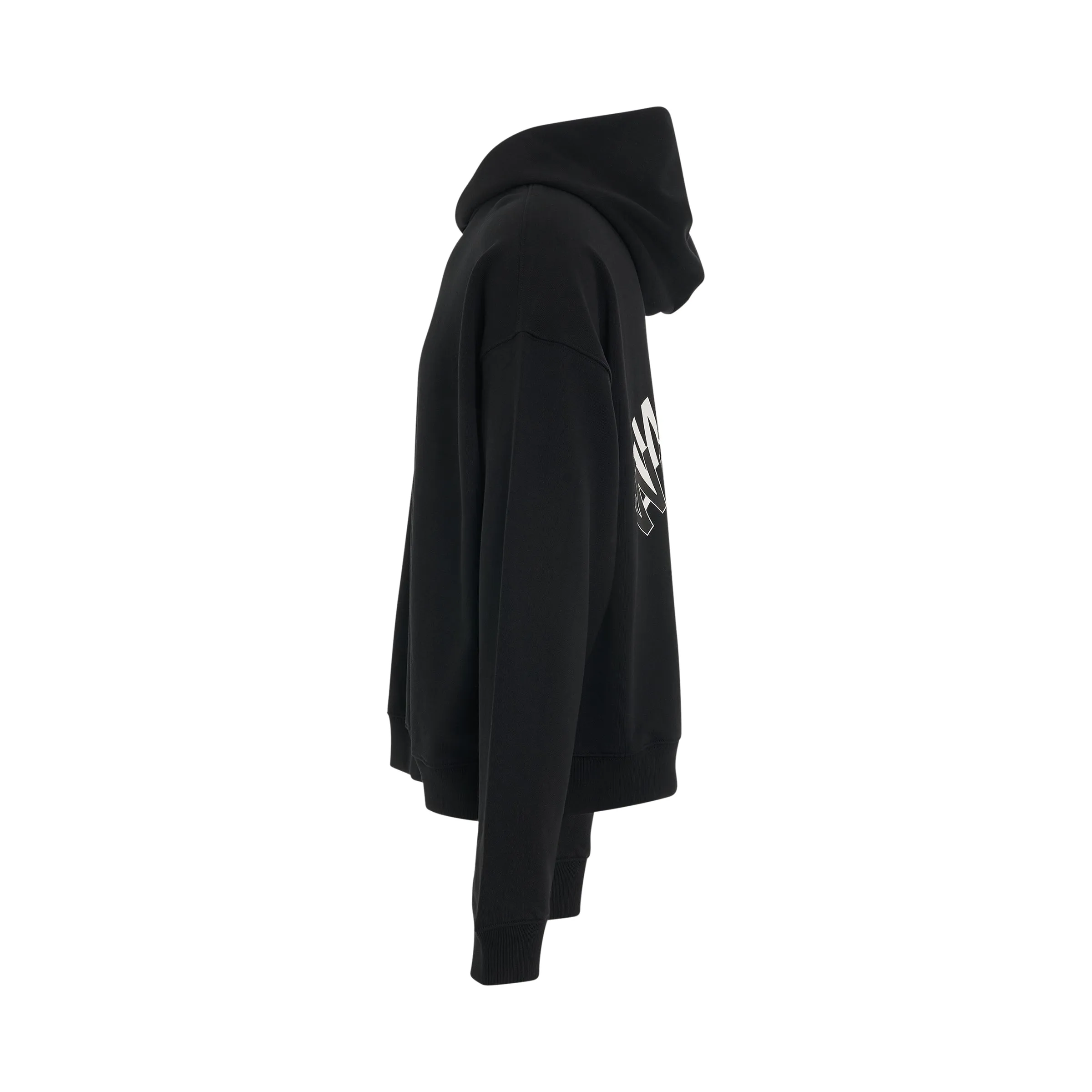 Layered Logo Hoodie in Black sold by MARAIS product image thumbnail 3