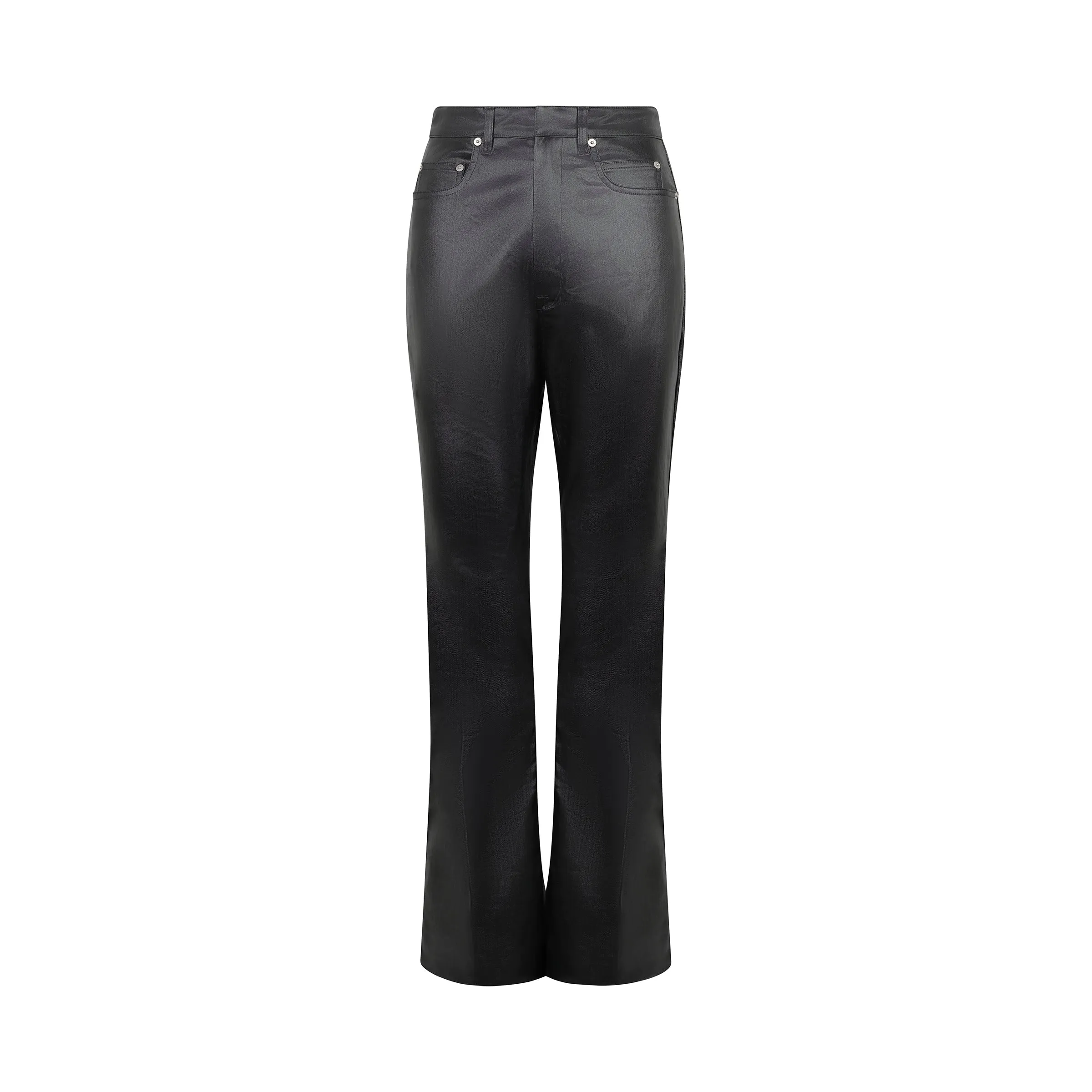 Women Bolan Bootcut Jeans in Black sold by MARAIS
