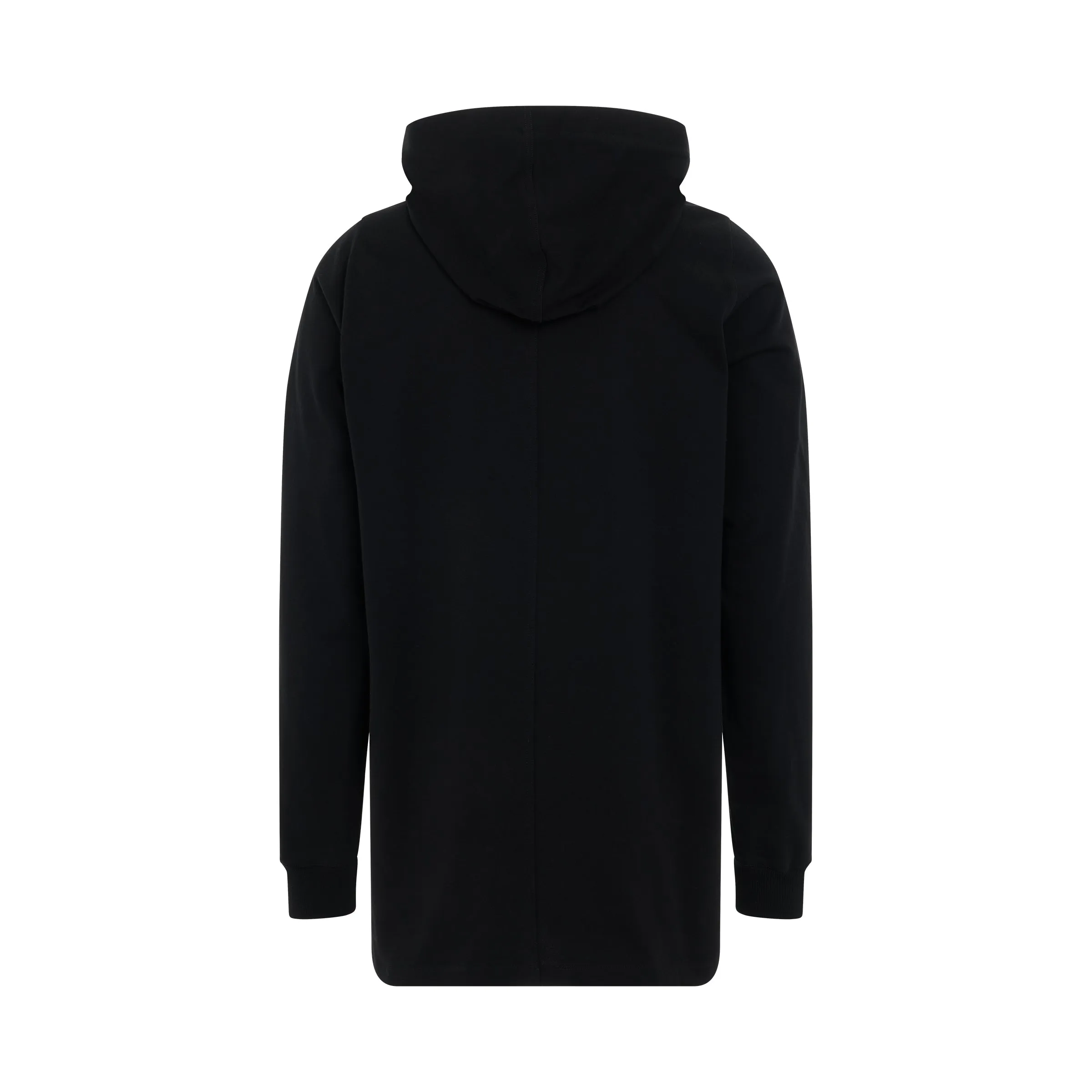 Knit Hoodie T-Shirt in Black sold by MARAIS product image thumbnail 4