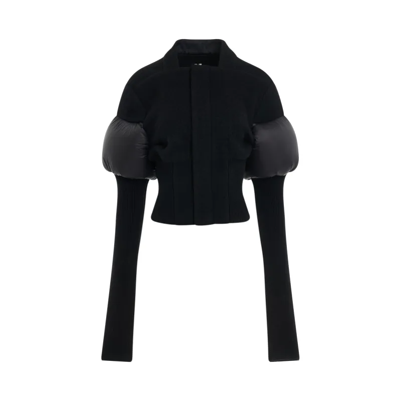 Bouchon Down Jacket in Black made by MARAIS