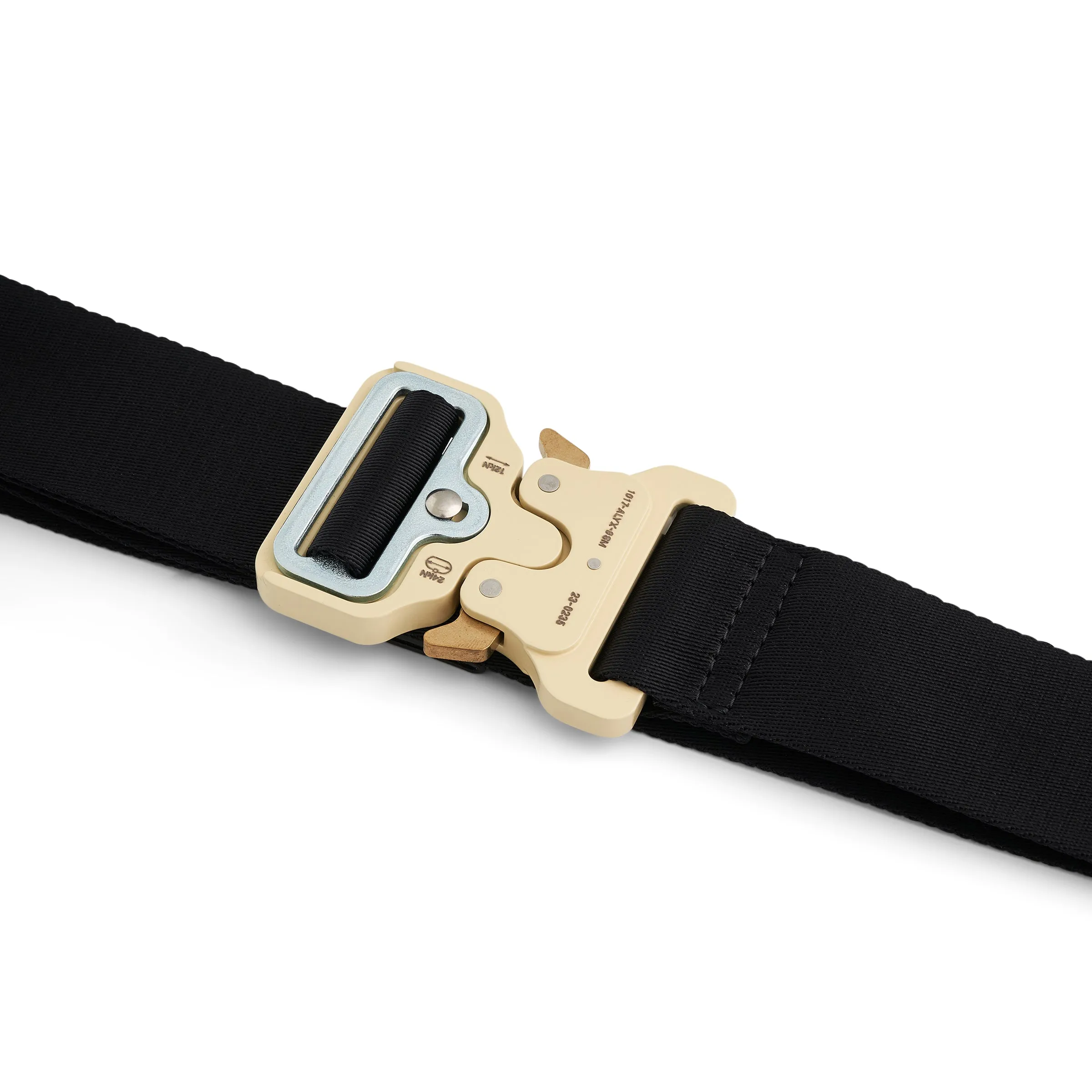 Classic Rollercoaster Buckle Belt in Tan/Black sold by MARAIS product image thumbnail 4