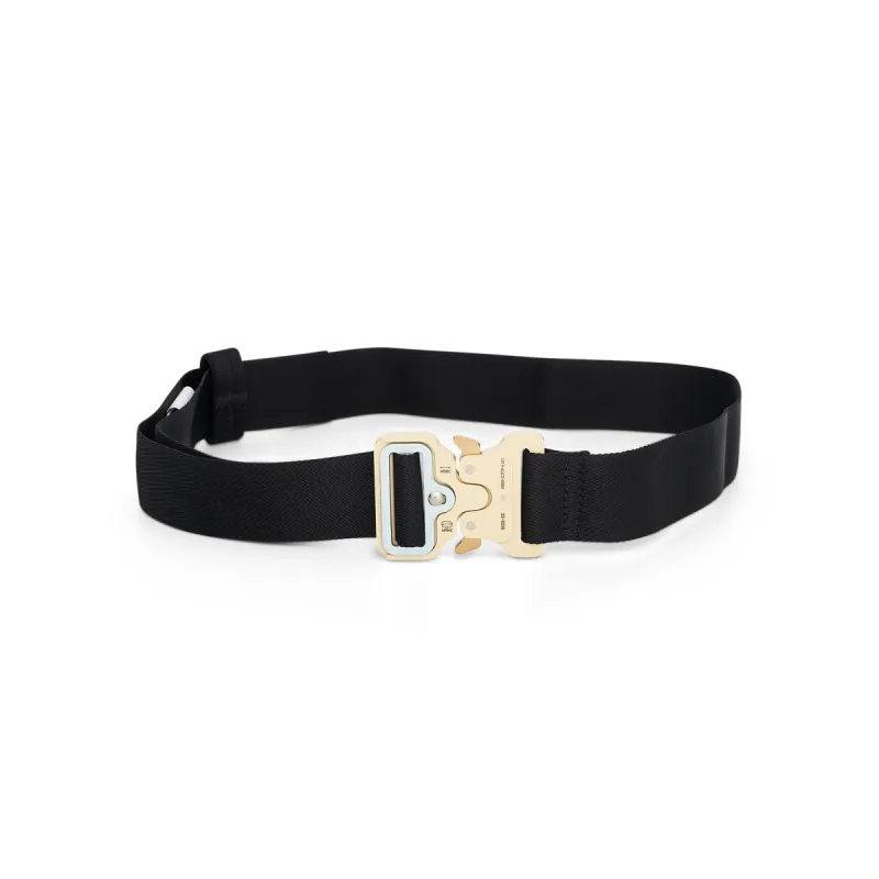 Classic Rollercoaster Buckle Belt in Tan/Black sold by MARAIS